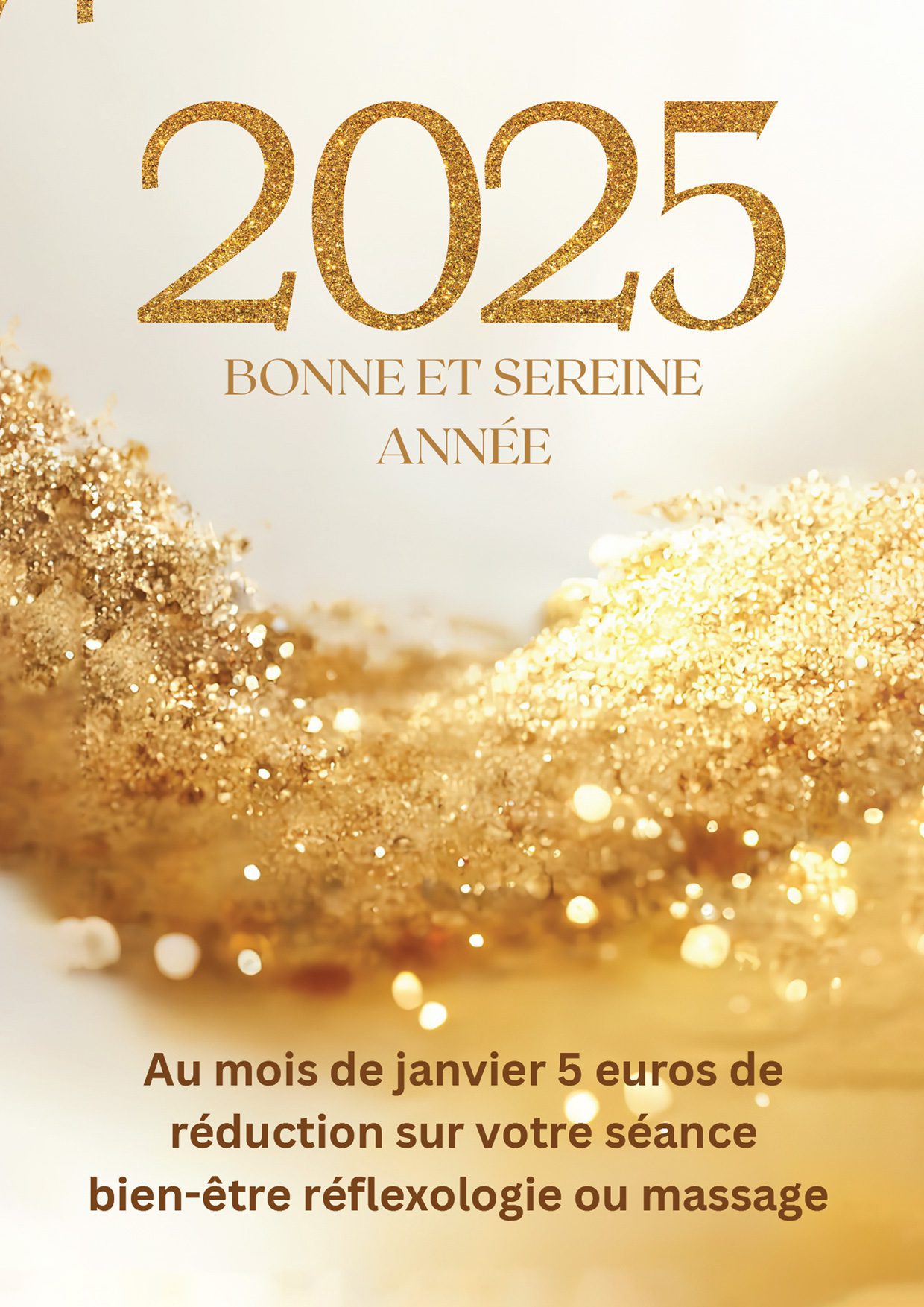 Promotion exceptionnelle en janvier : 5 euros de réduction sur vos séances de réflexologie plantaire