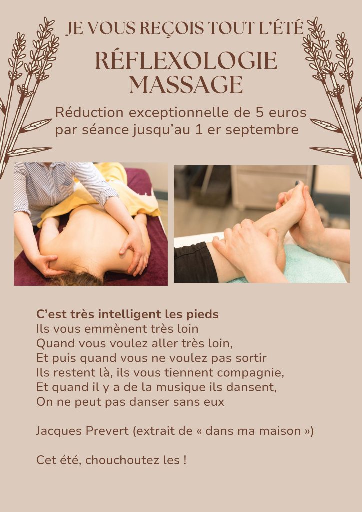 Réflexologie plantaire Paris 15