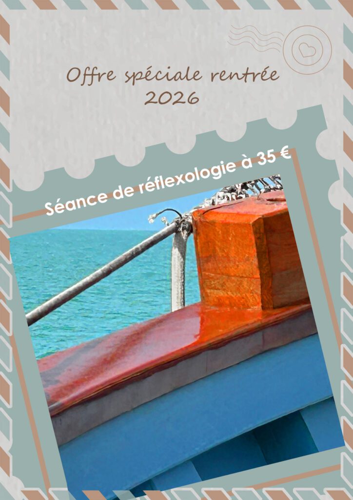 Offre spéciale rentrée 2026 – Séance de réflexologie à 35 €