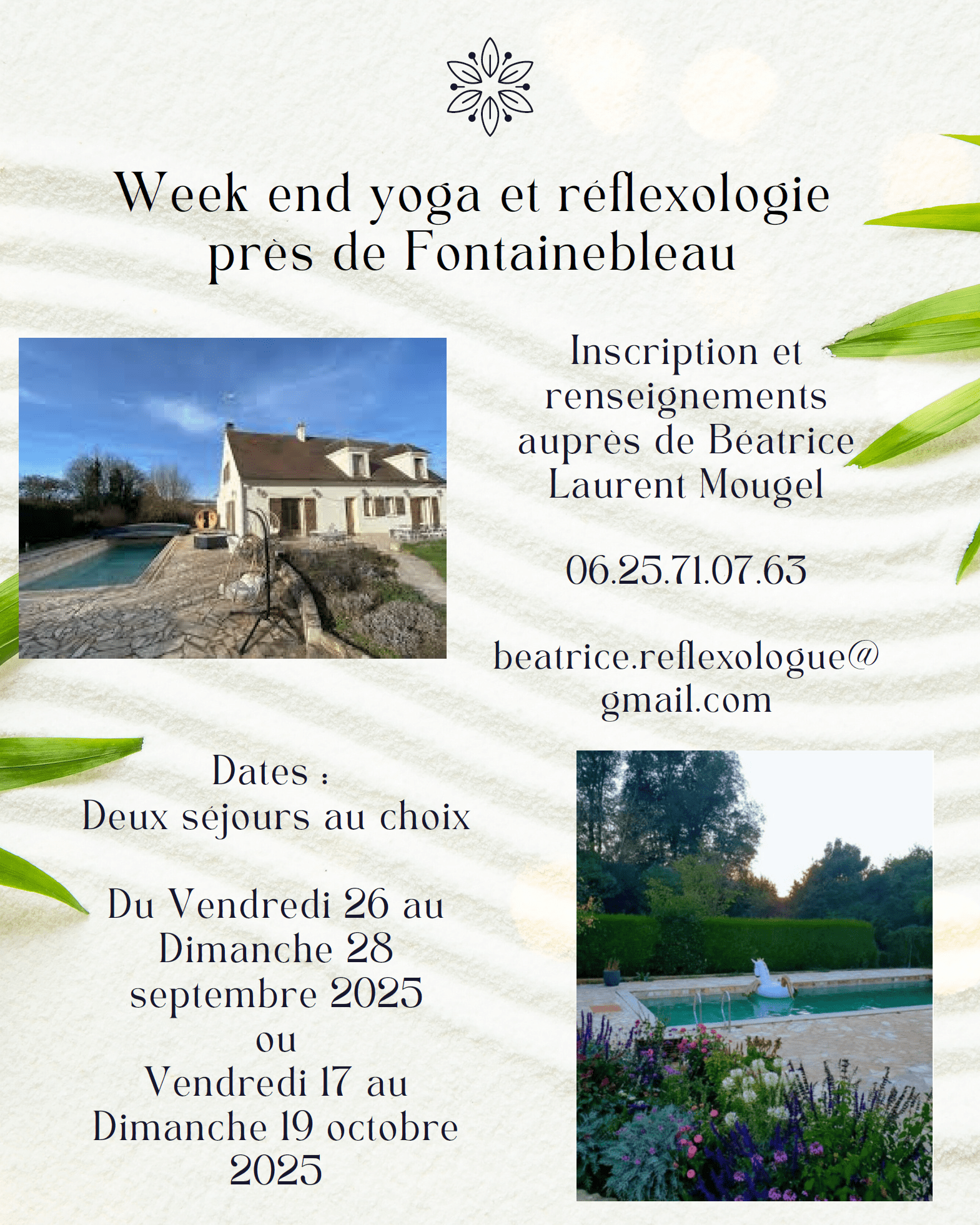 Week-end détente et bien-être près de Fontainebleau - Évasion complète