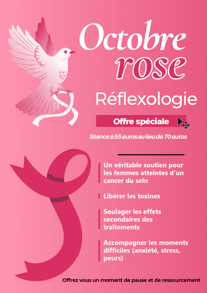 Octobre Rose : Accompagnement par Réflexologie pour le Cancer du Sein